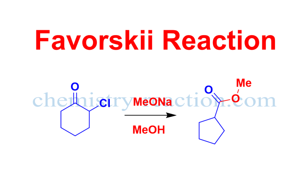 Favorskii Rearrangement « Organic Chemistry Reaction