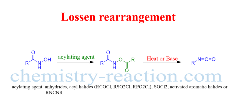 Lossen Rearrangement Mechanism « Organic Chemistry Reaction