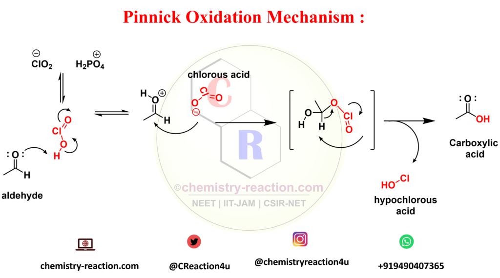pinnick oxidation mechanism 