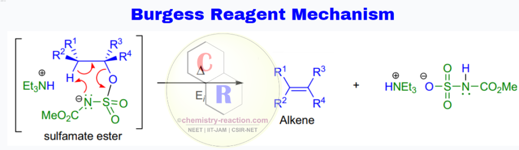 Burgess Reagent mechanism