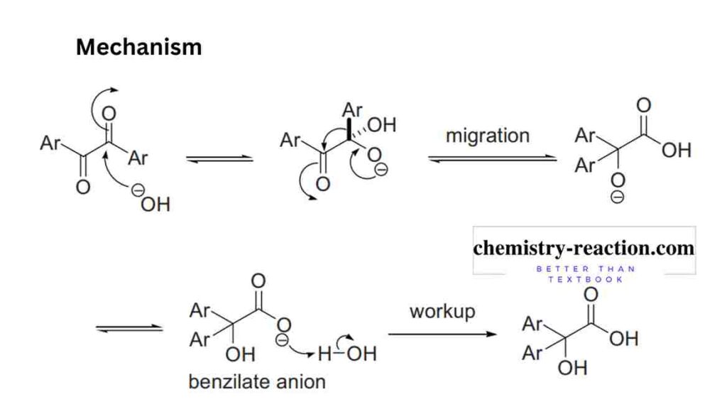 Benzil Benzilic Acid Rearrangement Mechanism
