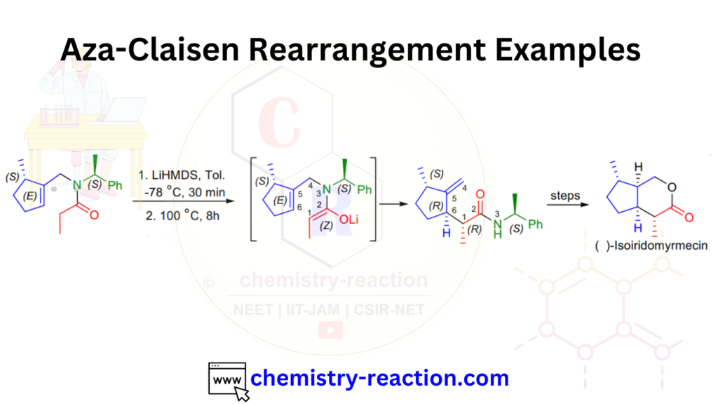 Aza- Claisen Rearrangement Examples