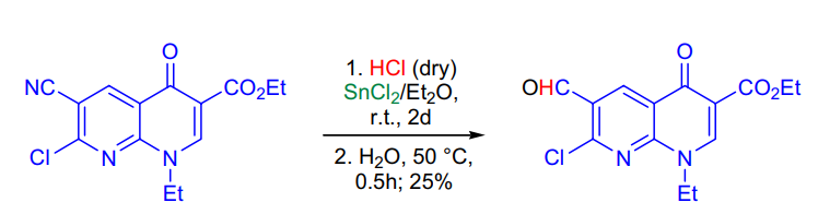 Application of Stephen Aldehyde Synthesis, Stephen Reduction