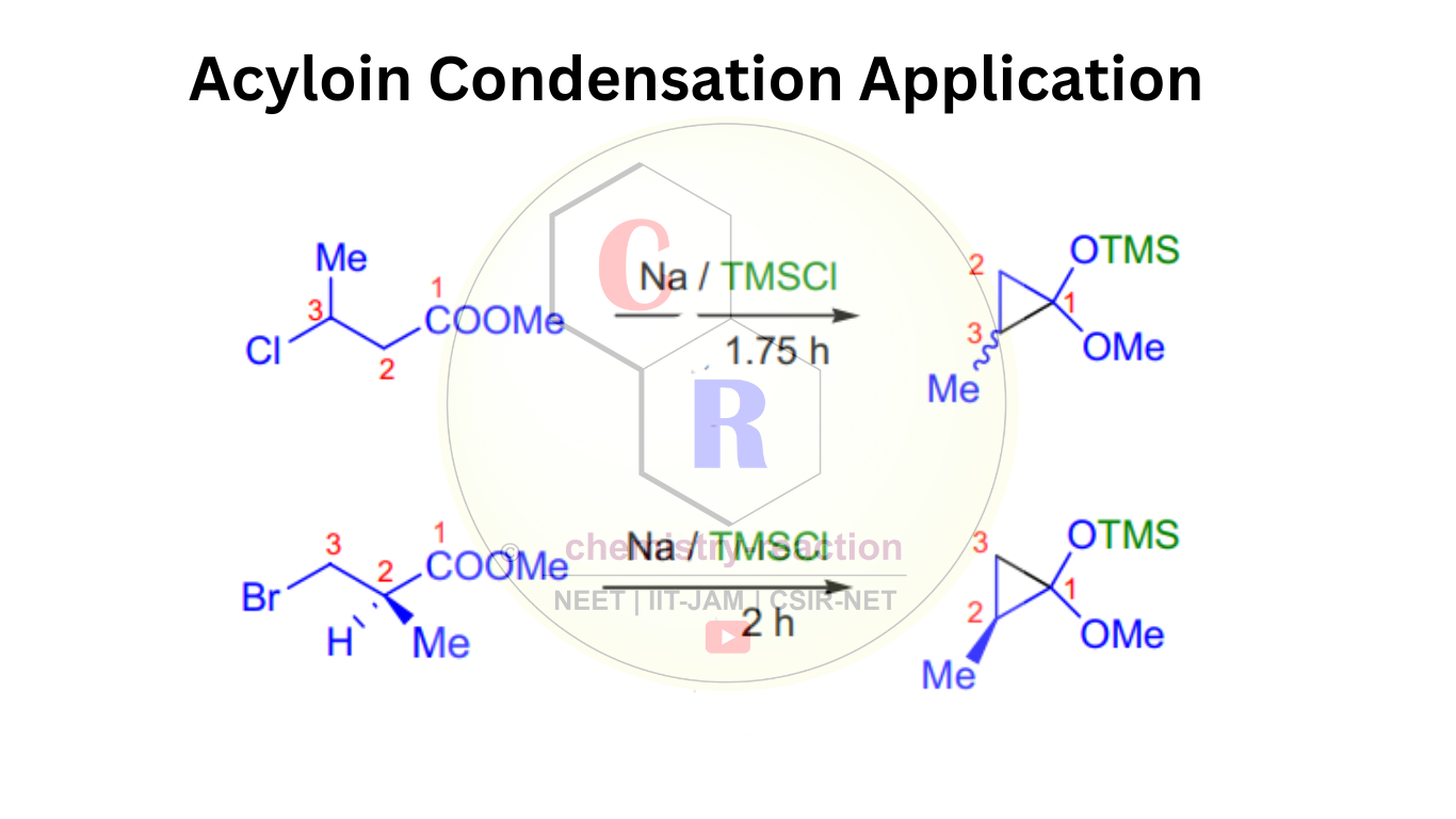 Acy loin Condensation Mechanism with examples